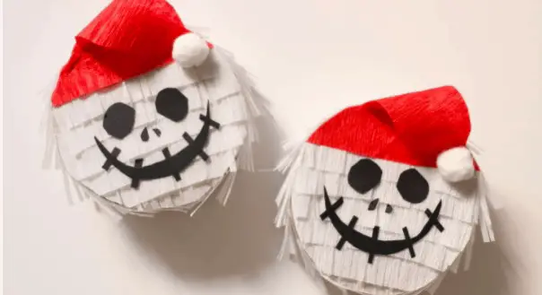 Santa Jack Skellington Piñata DIY To Have Some Fun This Christmas!