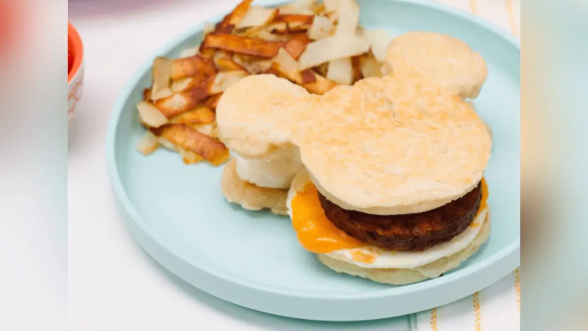 Start Your Day With A Magical Mickey Breakfast Sandwich!