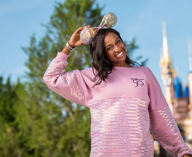Shimmering EARidescent Spirit Jersey now available at World of Disney