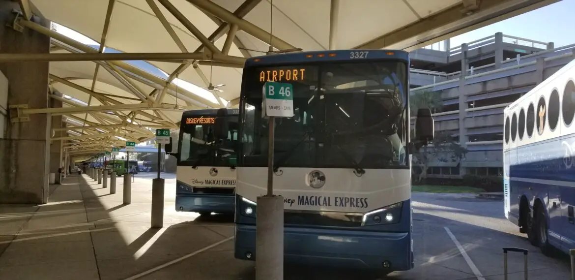Disney Magical Express will continue to bring guests back to the airport until Jan 10th