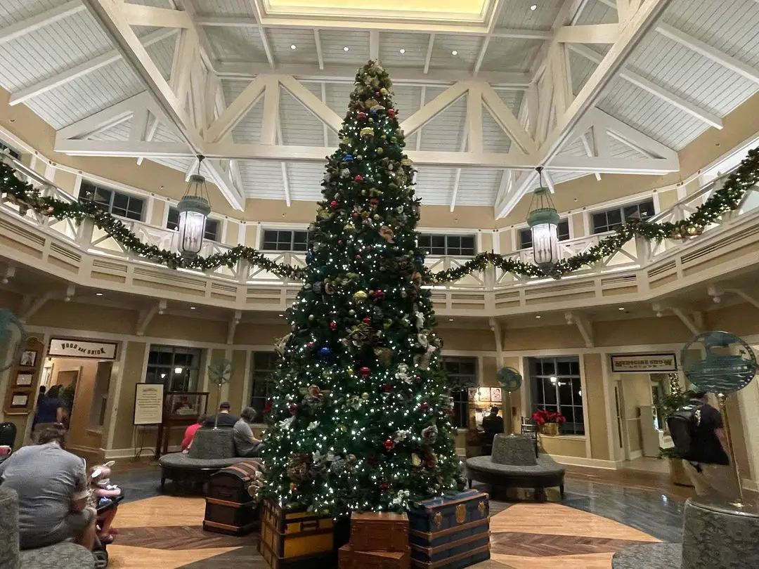 Disney’s Port Orleans Riverside is decorated for the Holidays