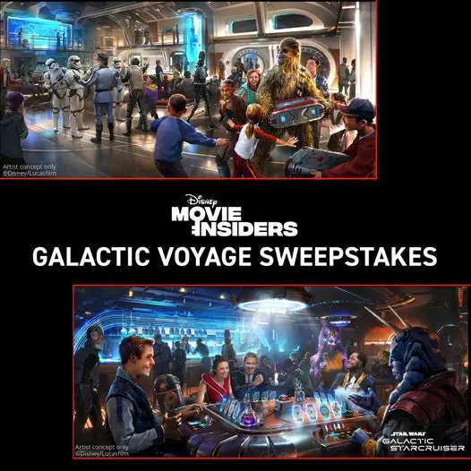 Win a 2-night adventure aboard the all-new Star Wars: Galactic Starcruiser
