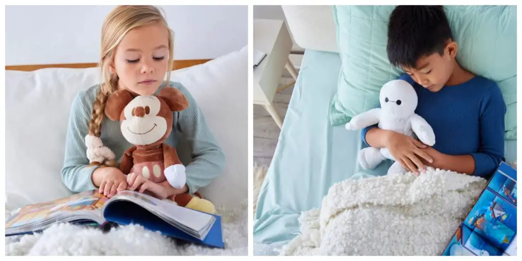 New Baymax and Mickey Mouse Soothing Plush Coming soon