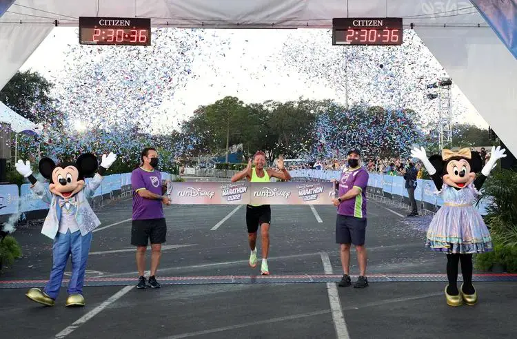 Brittany Charboneau makes runDisney history at the Walt Disney World Marathon