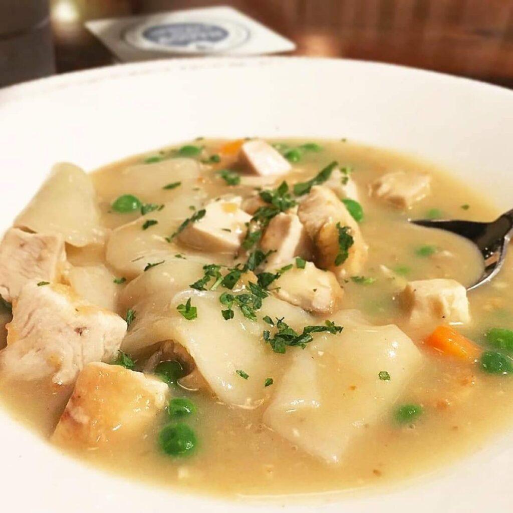 Chicken & Dumping Soup from Chef Art Smith’s Homecomin’ is the perfect comfort food
