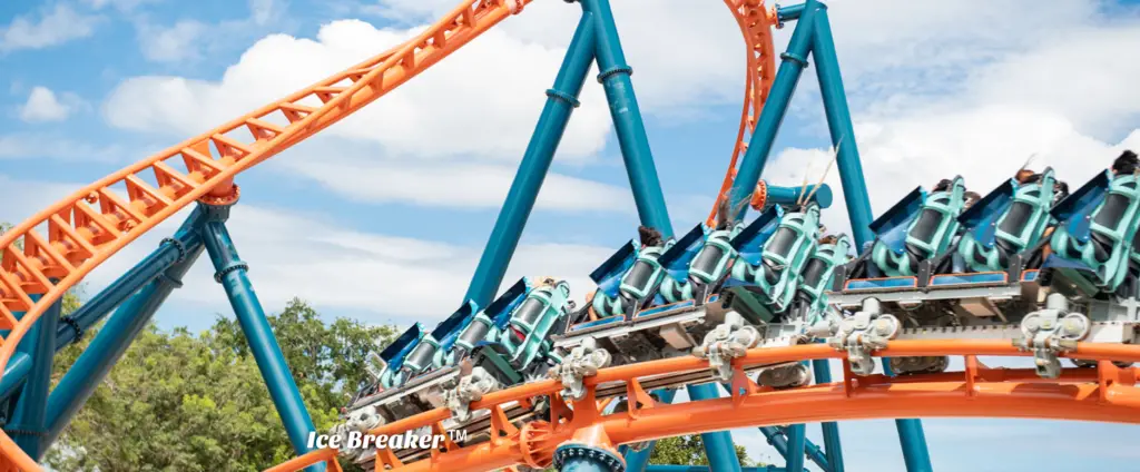 SeaWorld Orlando Announces all-new Ice Breaker coaster to open in February