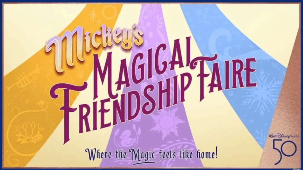 Mickey’s Magical Friendship Faire will make its debut on the Cinderella Castle Stage in February