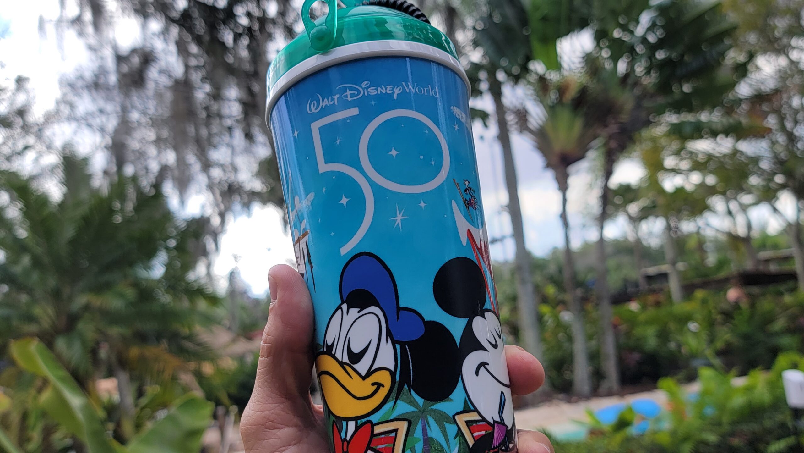 Mickey Mouse ''Mickey's Garden'' Stainless Steel Water Bottle with Built-In  Straw, shopDisney in 2023