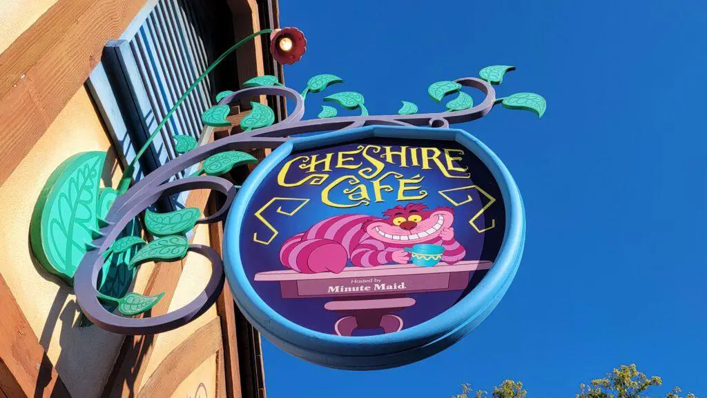 Always Tea Time Slush at Cheshire Café in the Magic Kingdom