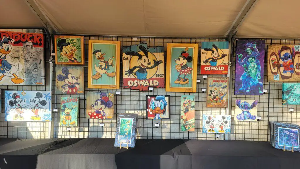 Disney Fine Art Booth
