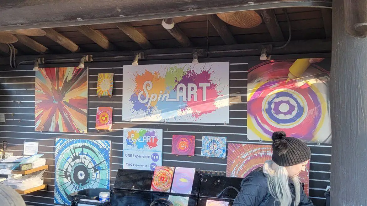 Spin Art returns to Epcot Festival of the Arts