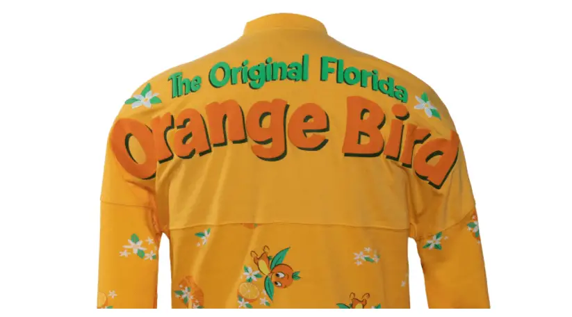 New Orange Bird Spirit Jersey Debuting At the Epcot International Flower and Garden Festival!