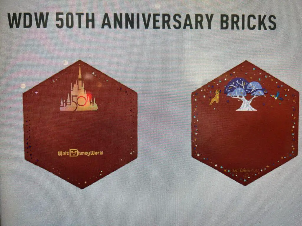 50th Anniversary Commemorative Bricks