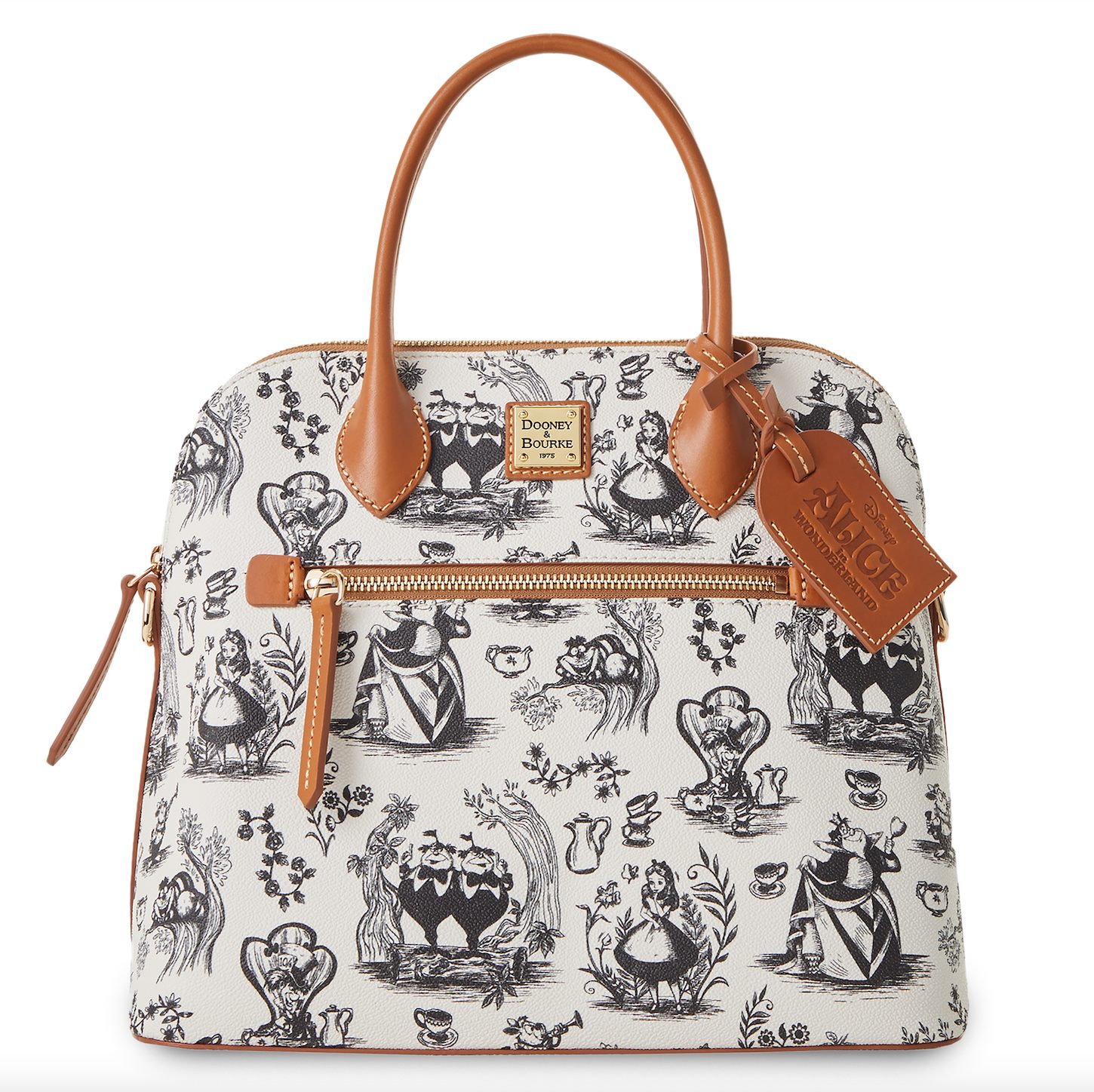 Whimsical New Alice in Wonderland Dooney Bourke Collection