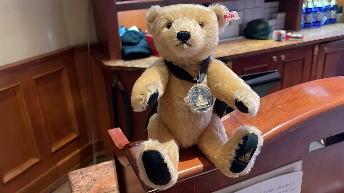 Cute And Cuddly New Walt Disney World 50th Anniversary Steiff Bear