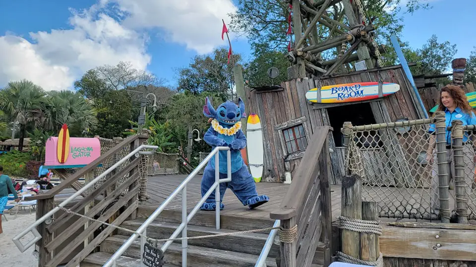 New Stitch Character Sighting at Disney’s Typhoon Lagoon Water Park