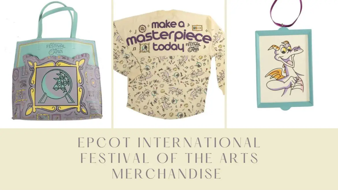 New Epcot Festival Of The Arts Merchandise Starring Figment