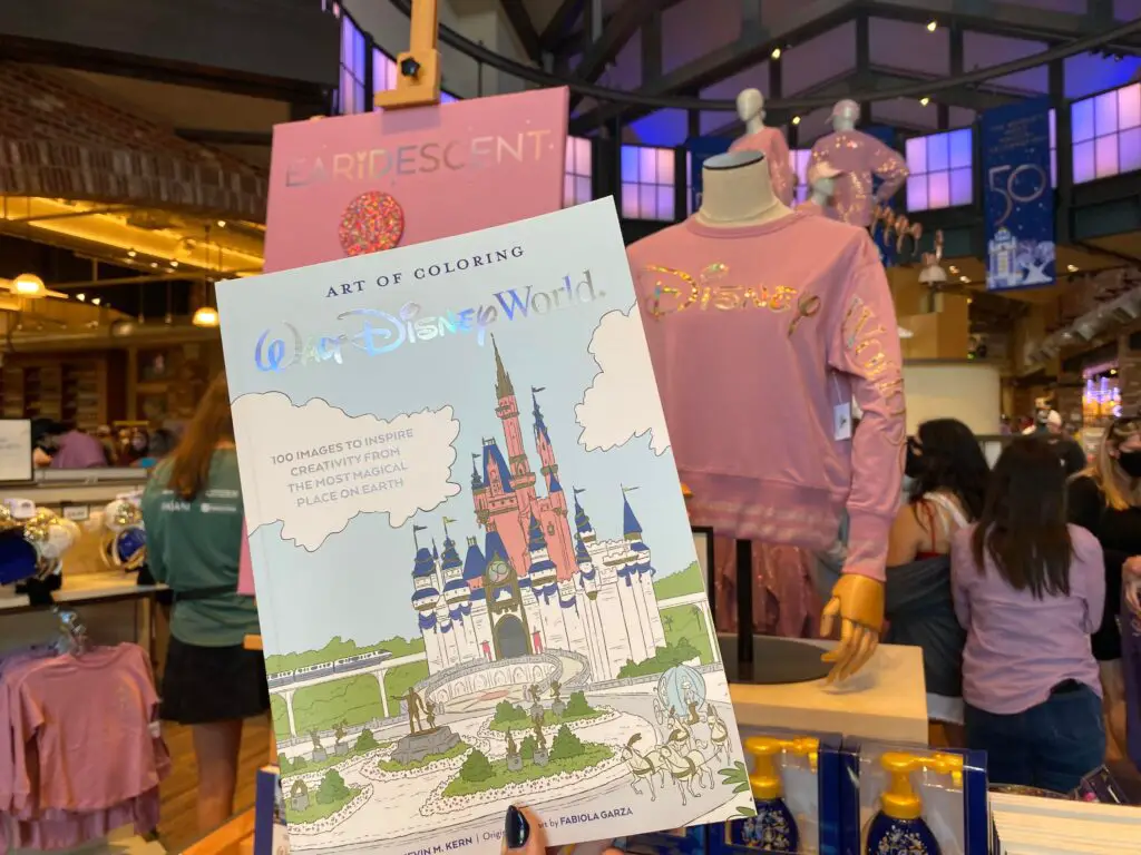The 50th Anniversary Coloring Book Returns To the Disney Parks