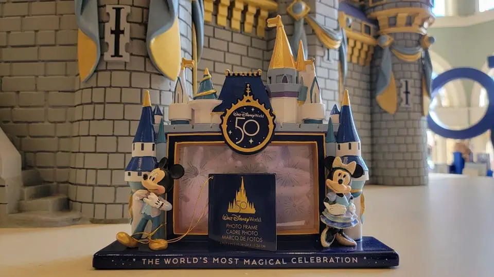 Cherish Your Memories In The Walt Disney World 50th Anniversary Frame!