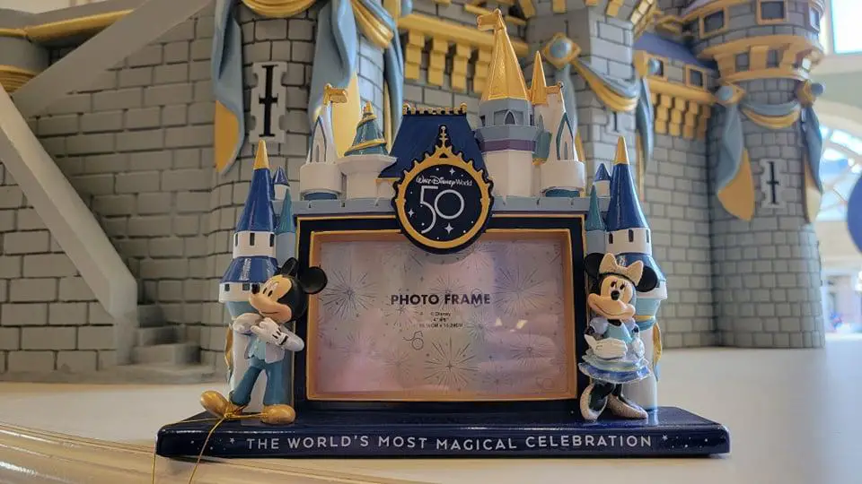 Disney World 50th Anniversary Frame