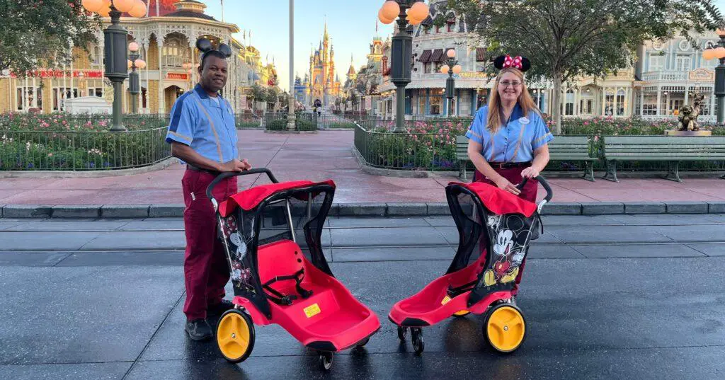 New Mickey & Minnie Strollers coming to Walt Disney World