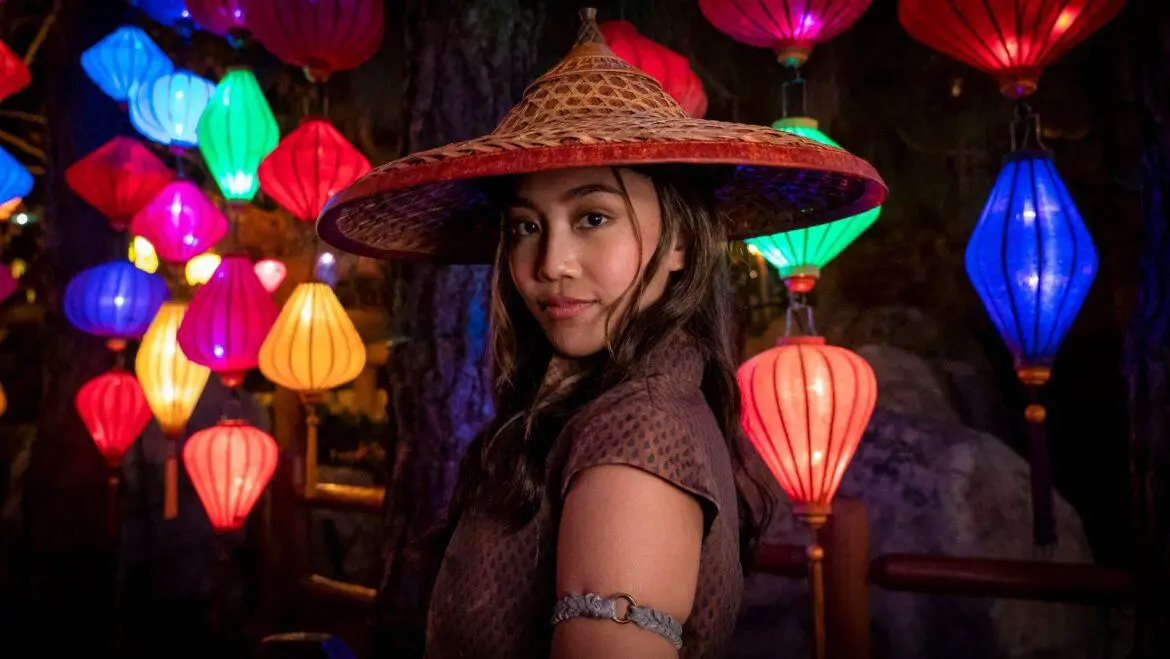 Raya from Raya and the Last Dragon is making her official debut at the Disneyland Resort!