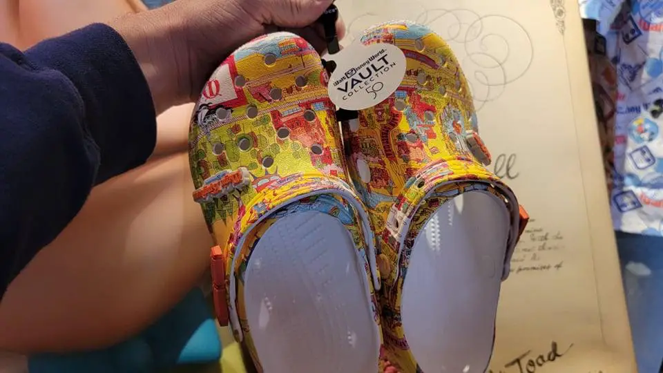 Let Your Feet Guide You With The Magic Kingdom Map Crocs From The Vault Collection!