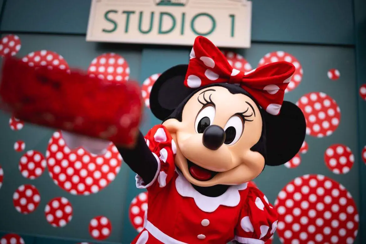 Minnie Mouse celebrates Polka Dot Day in style