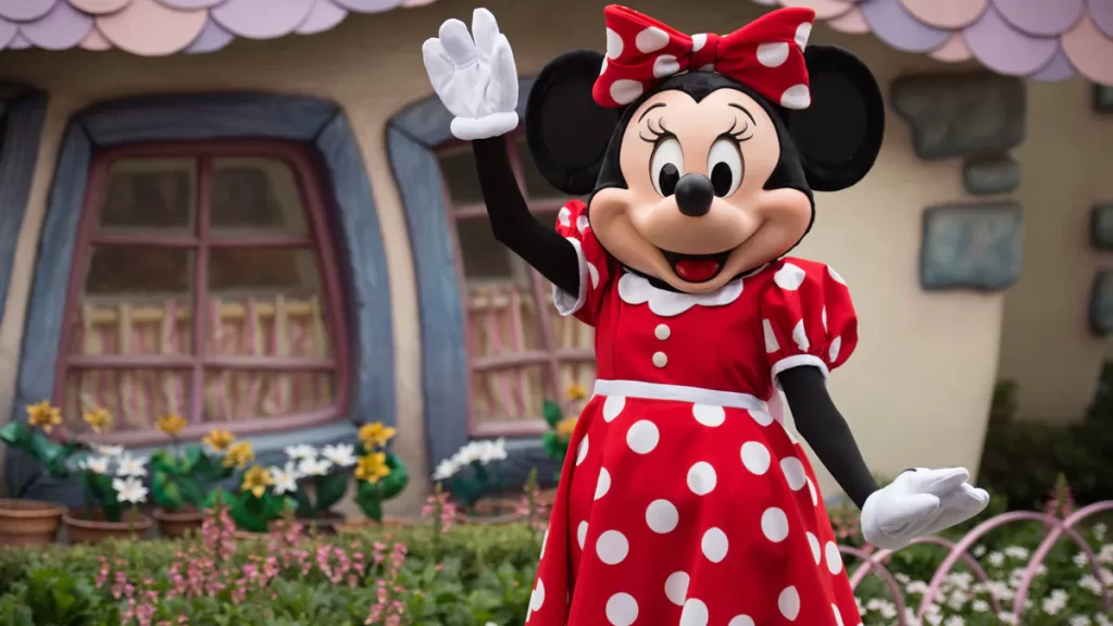 See Minnie Mouse at a new location in Epcot
