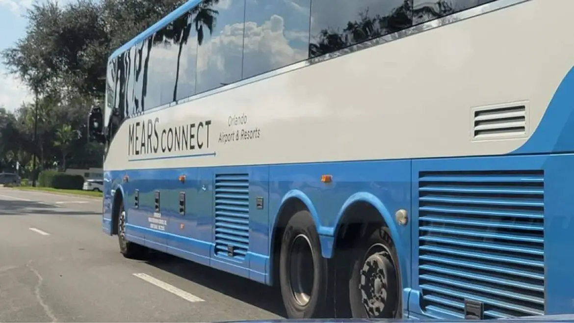 Mears Connect buses spotted at Walt Disney World