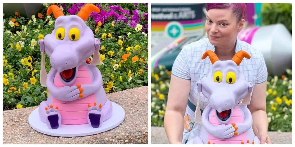 Local Orlando Baker makes this amazing Figment Cake