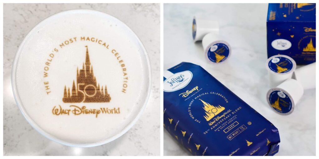 You can now have the 50th Anniversary Logo on your coffee at Joffrey's Coffee