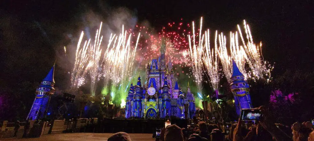 Guests get treated to Wishes and Happily Ever After Music last night