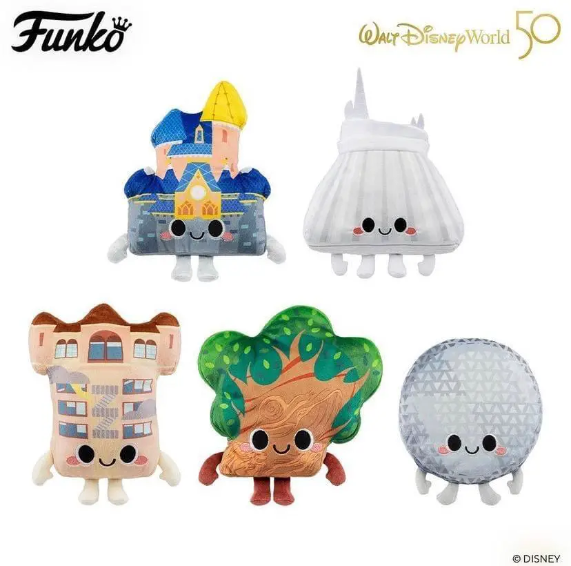 Walt Disney World 50th Anniversary celebration-inspired figurines & plush coming from Funko