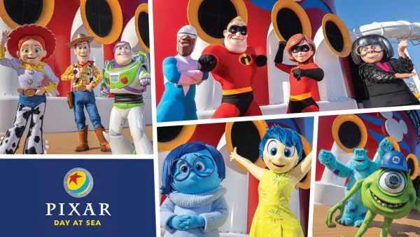 Pixar Day at Sea coming to Disney Cruise Line