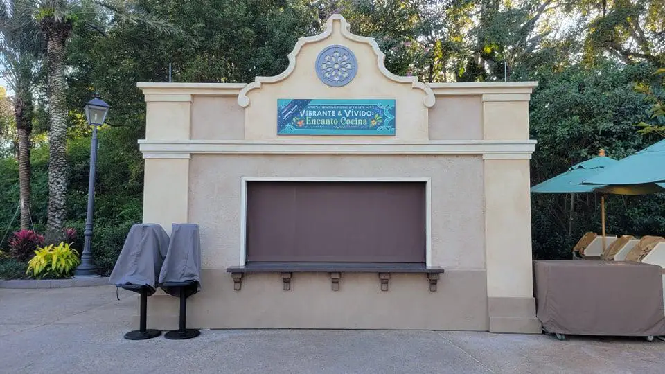 New Encanto Themed Food Booth appearing for Epcot Festival of the Arts