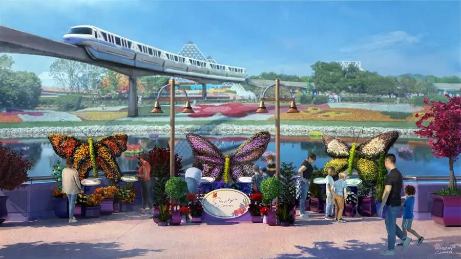 Full list of Topiaries & Gardens coming to the EPCOT International Flower & Garden Festival 