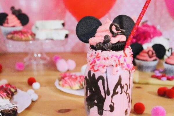 Mickey Valentine's Day Milkshake