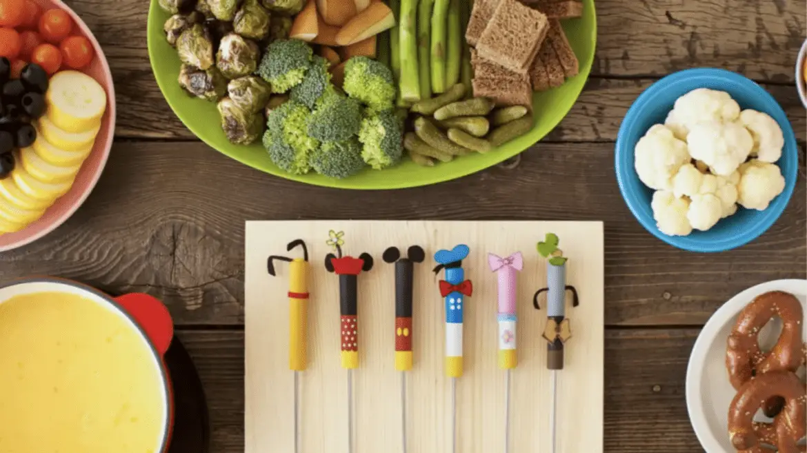 Adorable Disney Fondue Sticks DIY To Add A Little Magic To Your Meal!