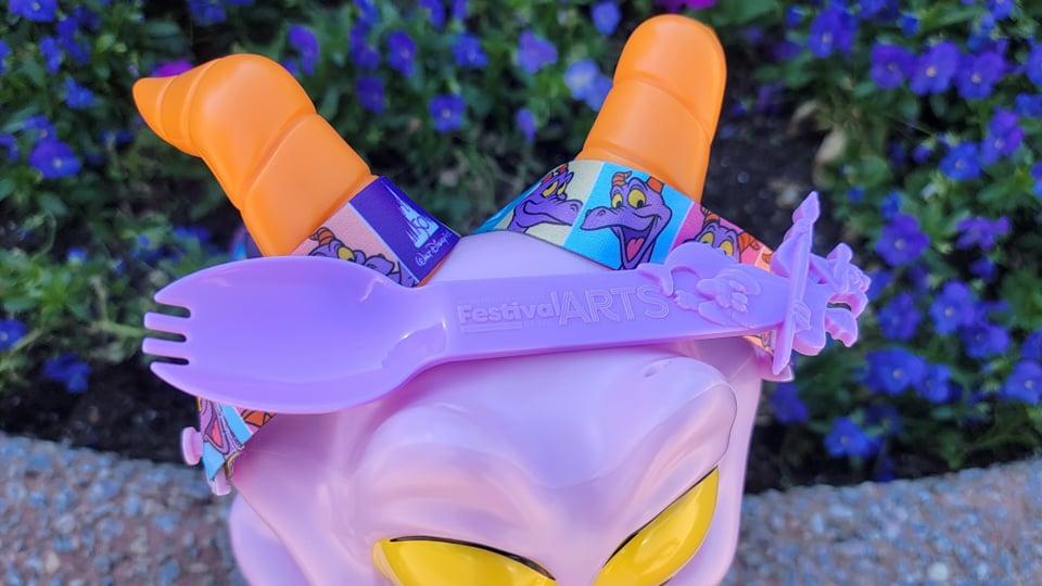 Can't get a Popcorn bucket why not grab a Figment Spork?