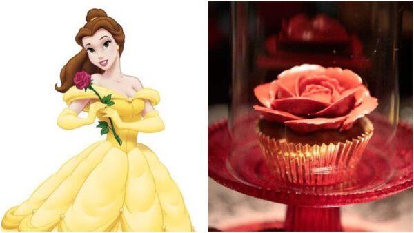Enchanted Rose Cupcakes