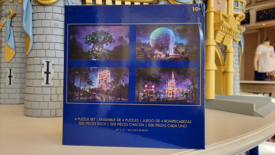 New Disney World 50th Anniversary Beacons of Magic Puzzle Set