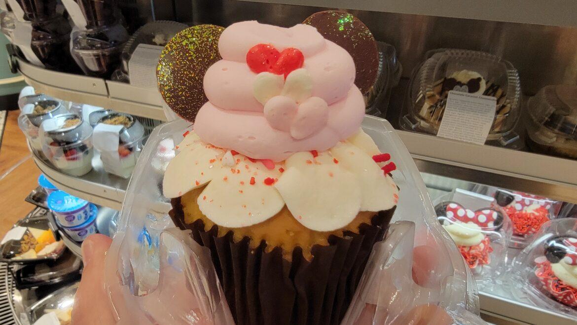 New Mickey Vanilla Cupcake at Disney’s Beach Club Resort