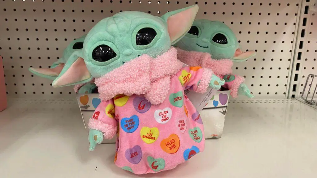 This Adorable Valentine's Day Baby Yoda Plush Is The Way