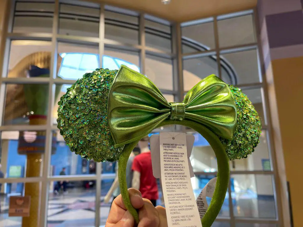 Luck Is On Your Side With The New Bright Green Minnie Ears