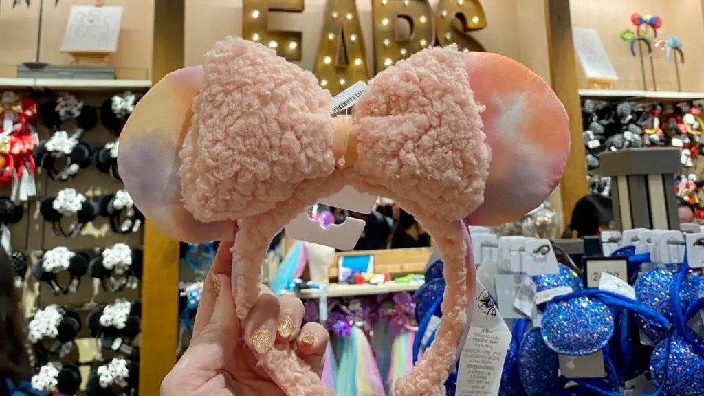 Fluffy Tie-Dye Minnie Ears
