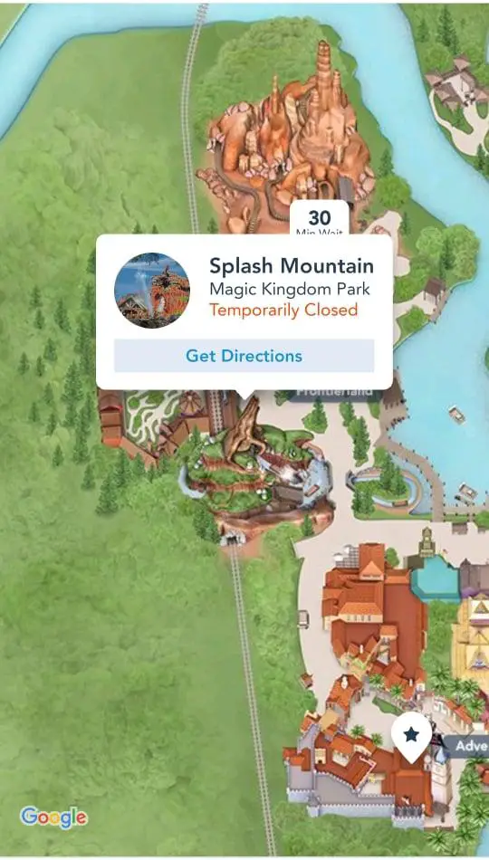Splash Mountain Reopening Delayed in the Magic Kingdom