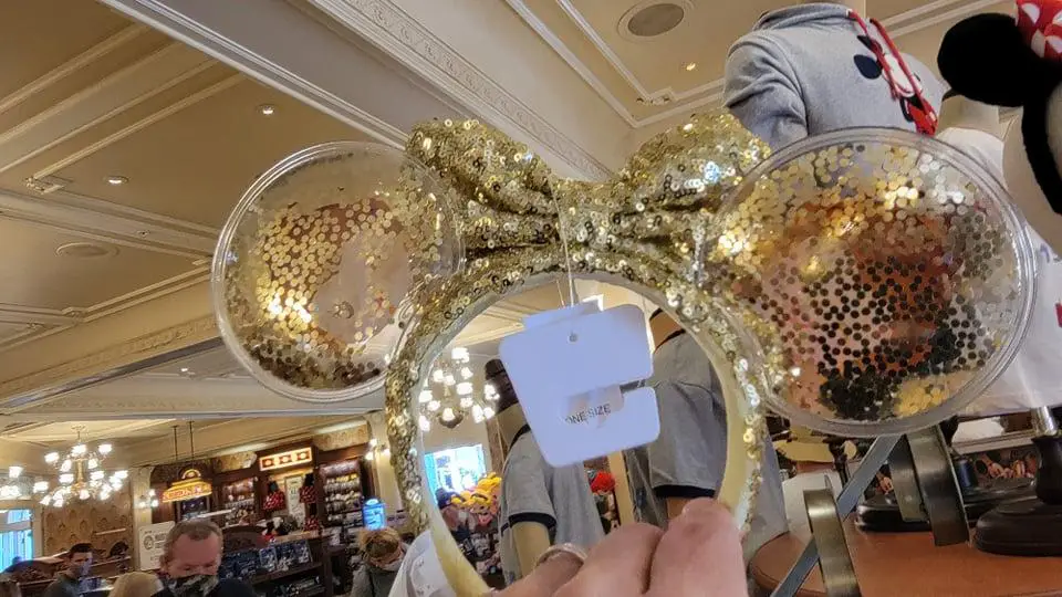 Add A Touch Of Sparkle With The Glamorous New Belle Minnie Ears