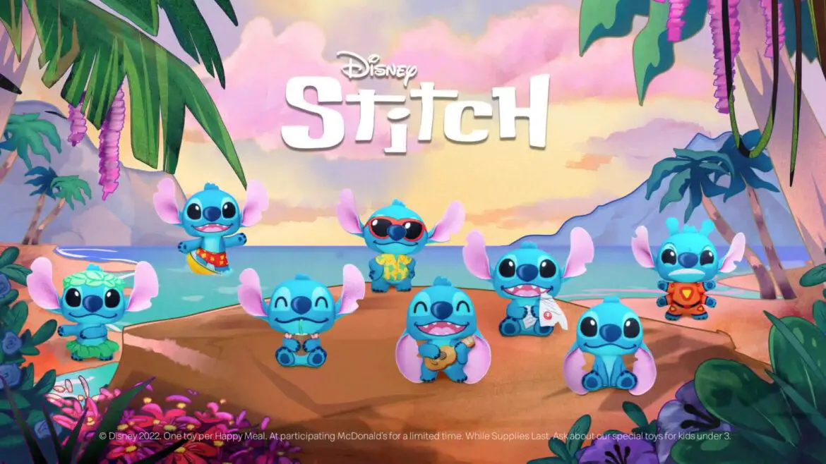 Stitch invades McDonald’s Happy Meals