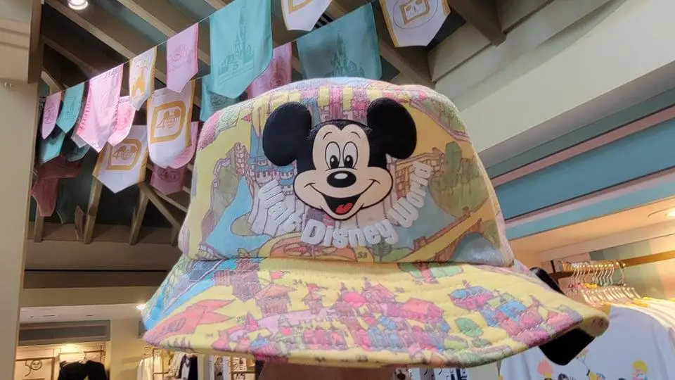 Stay Ahead In the Parks With The Fun Vintage Disney Map Bucket Hat By Spirit Jersey